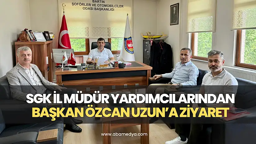 Başkan Özcan Uzun'a Ziyaret