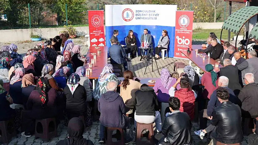 BEUN Bilim Kafe Söyleşileri Köy Halkıyla Buluştu: