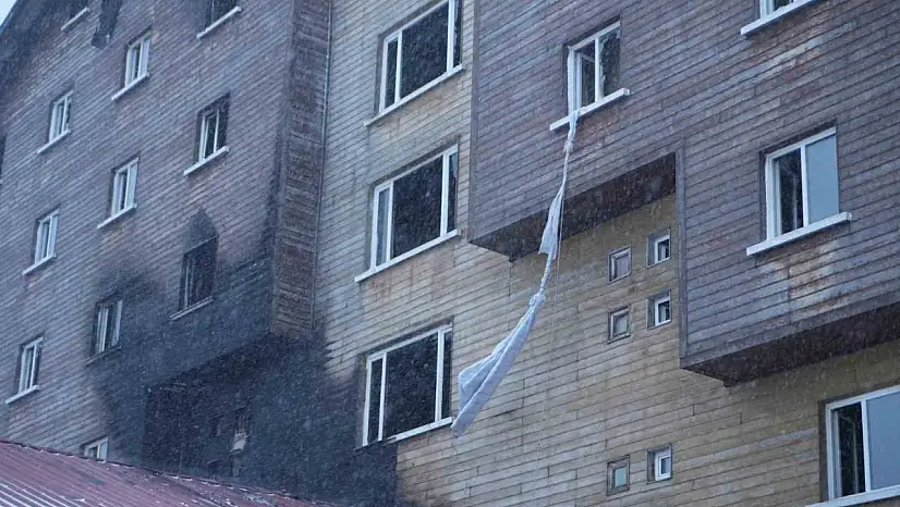 Bolu'daki otel yangınına ilişkin çarpıcı iddia