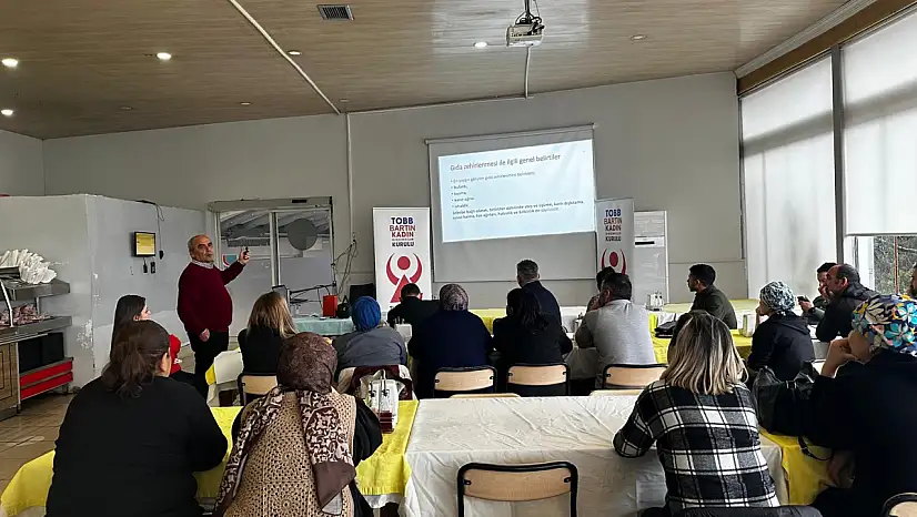 Devlet Hastanesi personeline hijyen eğitimi