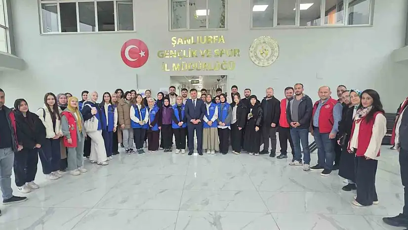 Düzce Bilim Karavanı ekibi Şanlıurfa'da