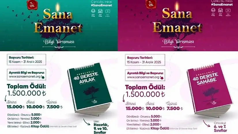 Ensar Vakfı'ndan yarışma çağrısı