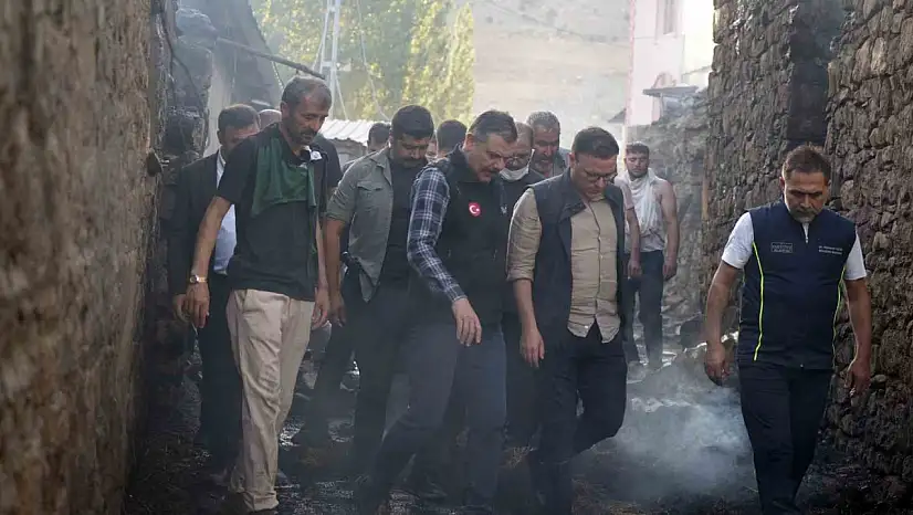 Erzurum'daki yangın kontrol altına alındı