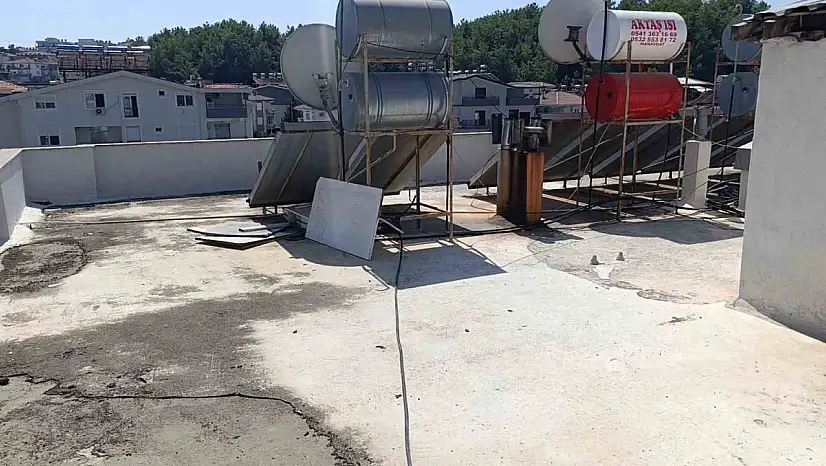 Evde unuttuğu anahtar sonu oldu