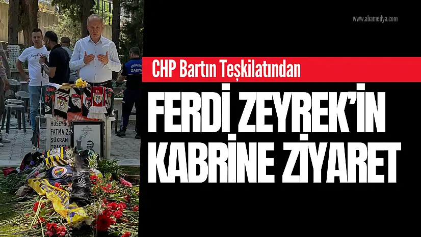 Ferdi Zeyrek'in Kabrine Ziyaret