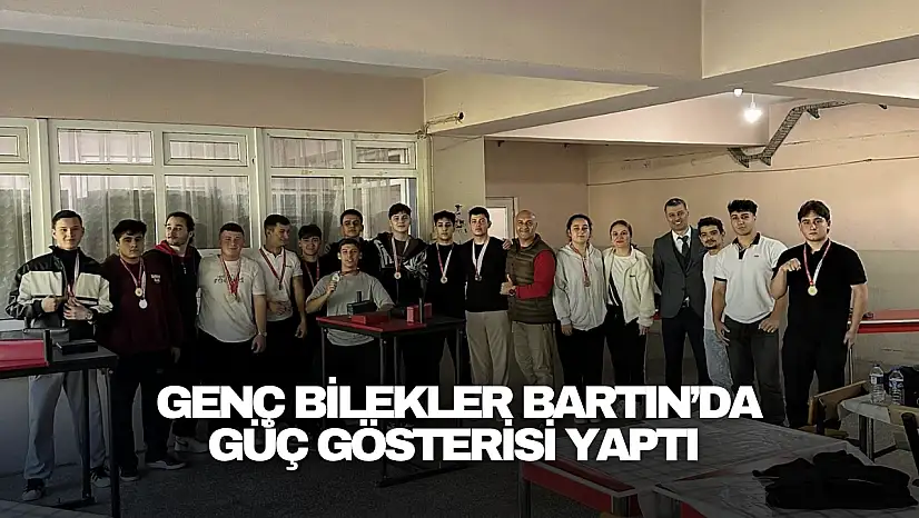 Genç Bilekler Bartın'da Güç Gösterisi Yaptı