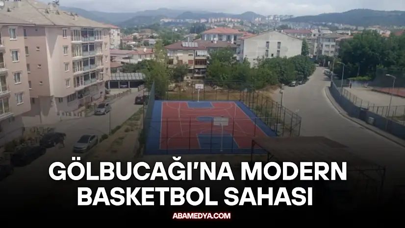 Gölbucağı'na Modern Spor Sahası