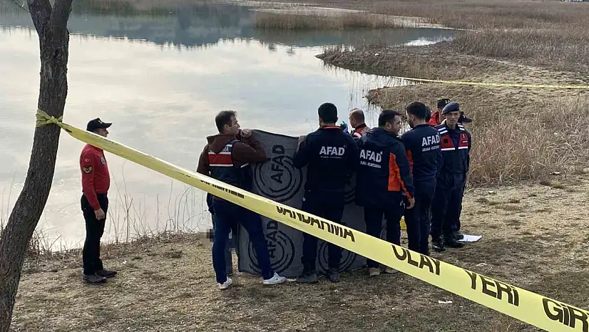 Gölete giren şahsın cansız bedeni bulundu