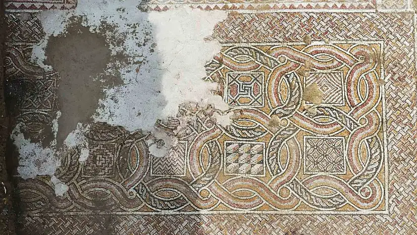 Hadrianopolis'te saray kompleksi ortaya çıktı: 4. yüzyıla ait eşsiz mozaikler bulundu