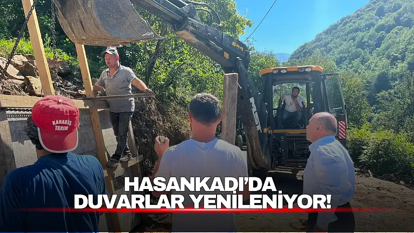 Hasankadı'da Duvarlar Yenileniyor!