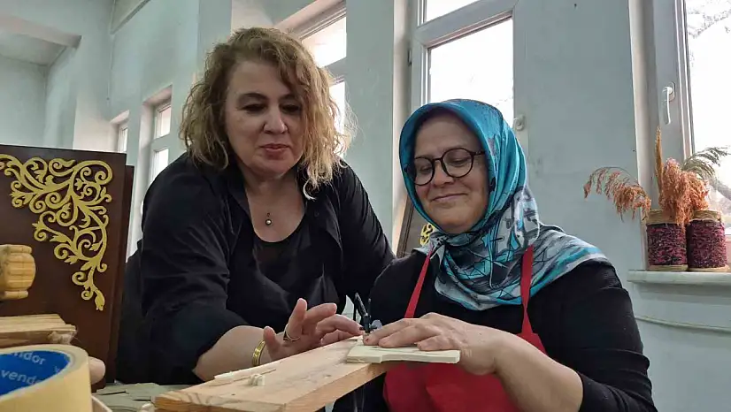 Kadınlara özgüven ve meslek kazandıran kurs: