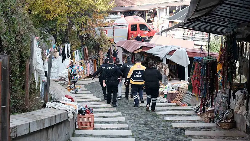 Kalede intihar girişiminde bulunan şahsı polis ikna etti