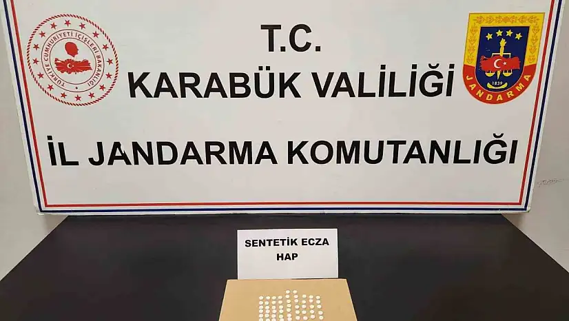Karabük'te jandarmadan uyuşturucu operasyonu: 3 gözaltı