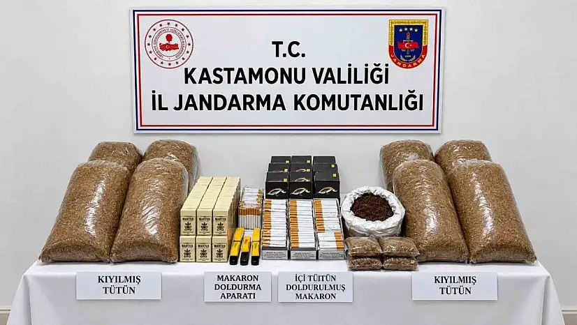 5 bin 480 adet doldurulmuş makaron ele geçirildi