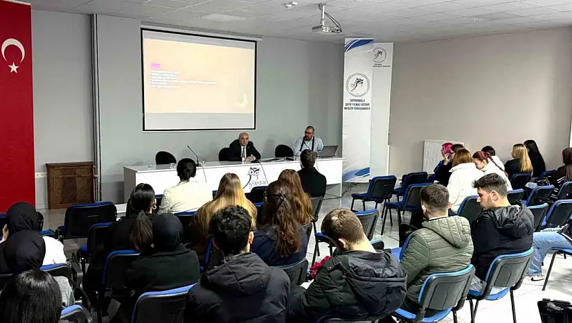 Kaymakam Baskın, KBÜ'de Kamu Yönetimi Dersi'ne konuk oldu