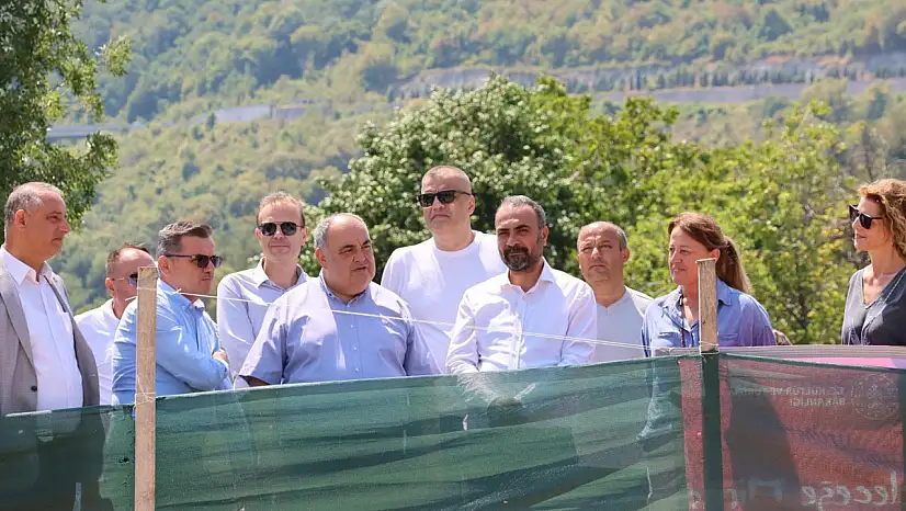 Kazı çalışmaları incelendi