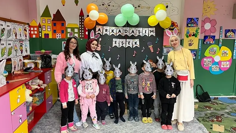 Köy okuluna sanat dokunuşu