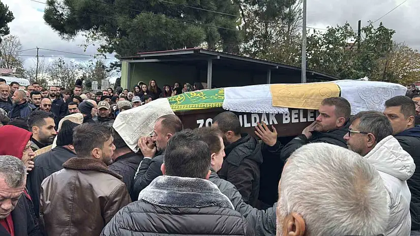 Kozlu'da bıçaklı olayda hayatını kaybeden Murat Yangun toprağa verildi