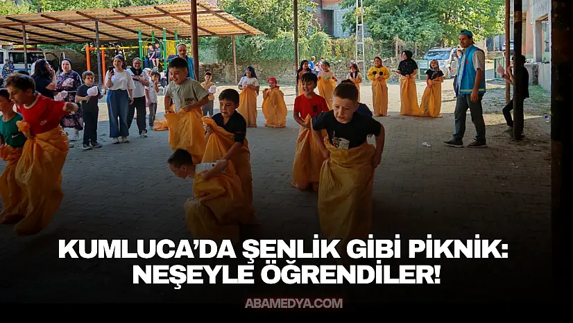 Kumluca'da Şenlik Gibi Piknik: Neşeyle Öğrendiler!