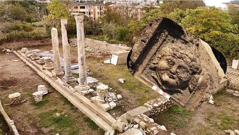 Medusa'nın gülümseyen yüzü bulundu