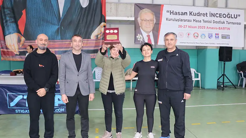 Merhum Kudret İnceoğlu bu turnuvada anıldı