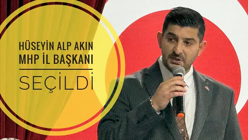 MHP Bartın İl Başkanlığına Hüseyin Alp Akın seçildi