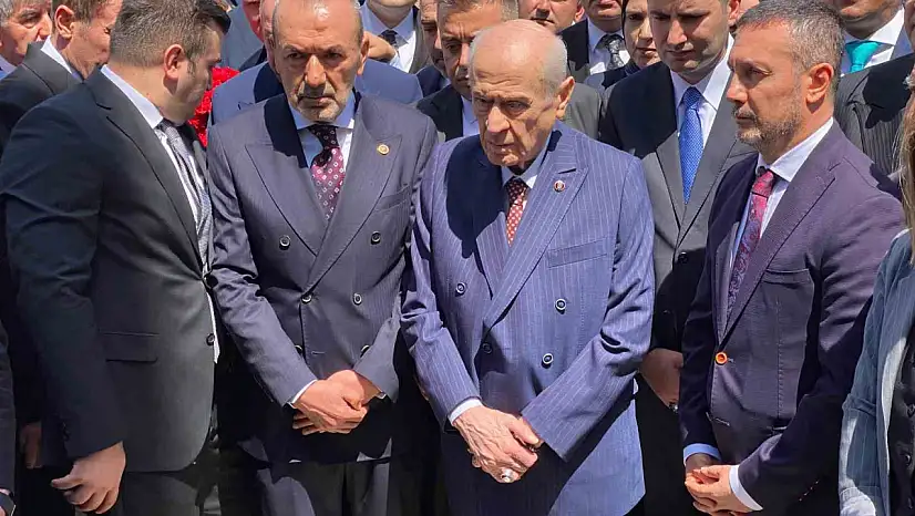 MHP Lideri Bahçeli, Ülkücü Şehitler Anıtı'nı ziyaret etti