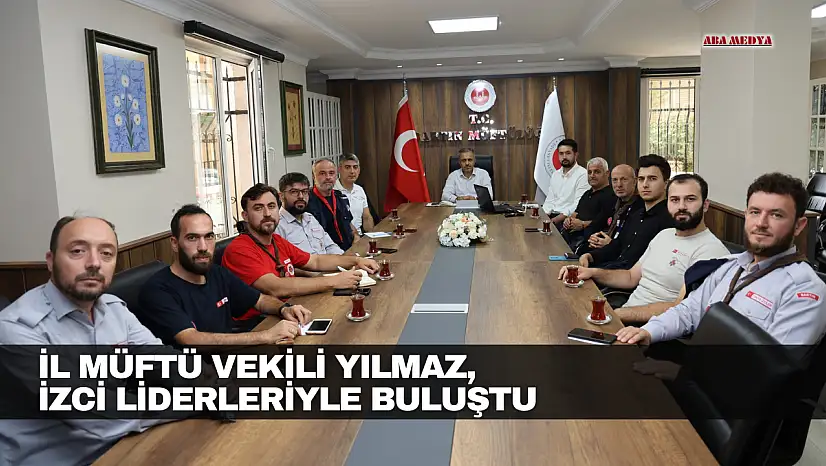 Müftü Vekili Yılmaz, İzci Liderleriyle Gelecek Projeleri Görüştü