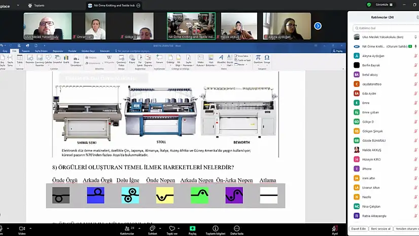 Öğrenciler sektör temsilcileriyle buluştu