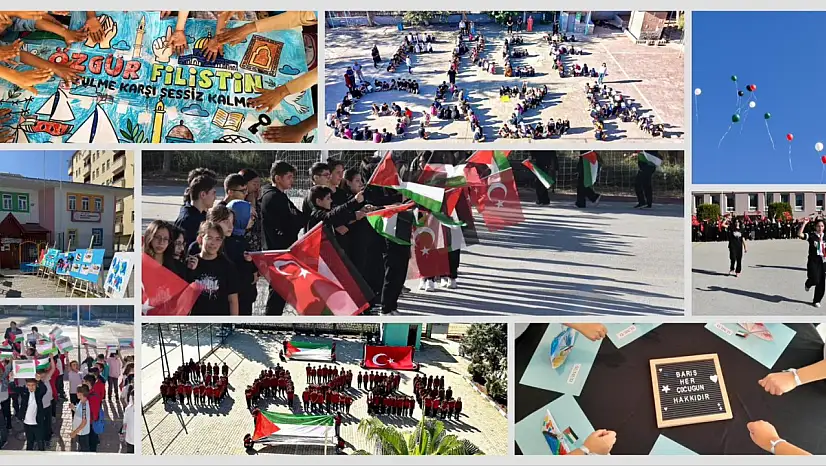 Okullarda 'Filistin farkındalık etkinlikleri' düzenlendi