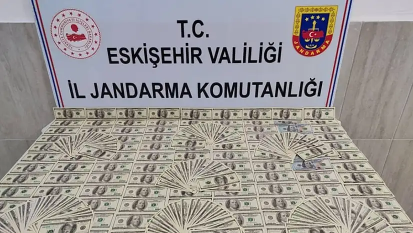 Piyasa değeri yaklaşık 1 milyon TL olan sahte dolarlar ele geçirildi