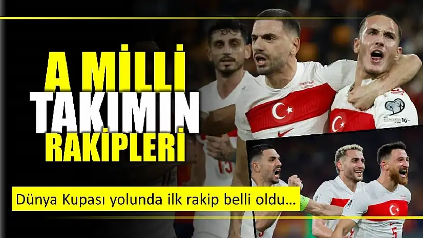 Play-off'taki rakibimiz belli oldu