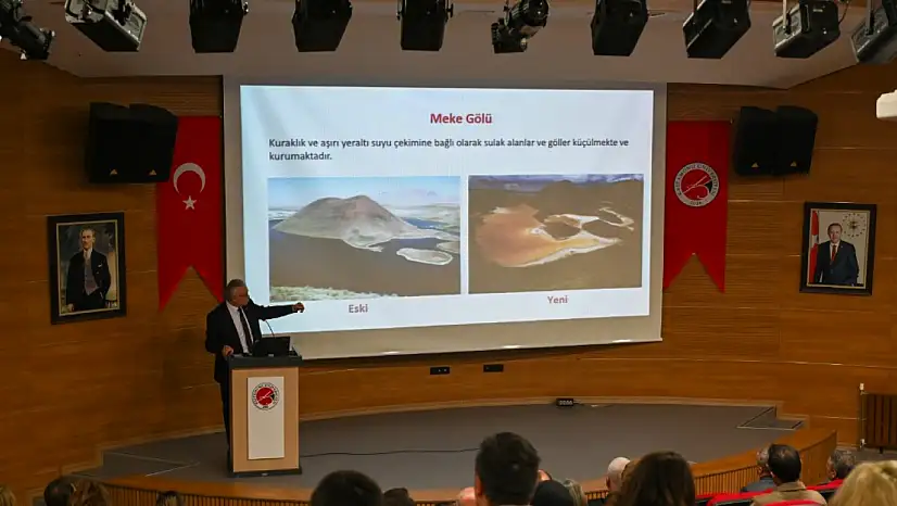Prof. Dr. Aydın, '2030 yılına kadar su kaynaklarında yüzde 10 azalma bekleniyor'
