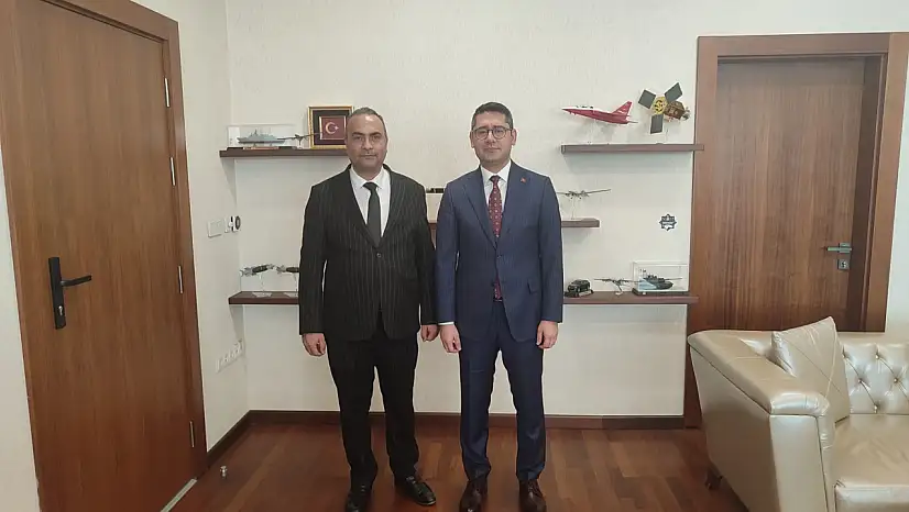 Rektör Akkaya'dan Bakan Yardımcısı Gönüllü'ye ziyaret