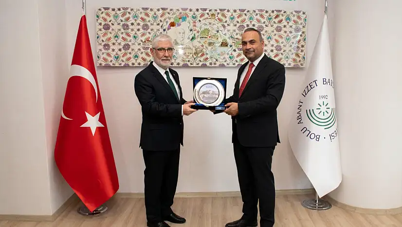 Rektör Akkaya'dan, Rektör Yiğit'e ziyaret