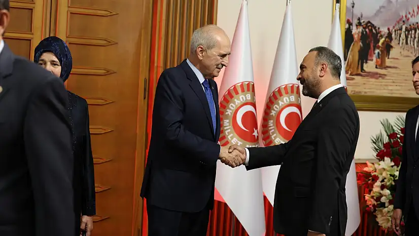Rektör Akkaya, TBMM'nin yeni yasama yılı resepsiyonuna katıldı