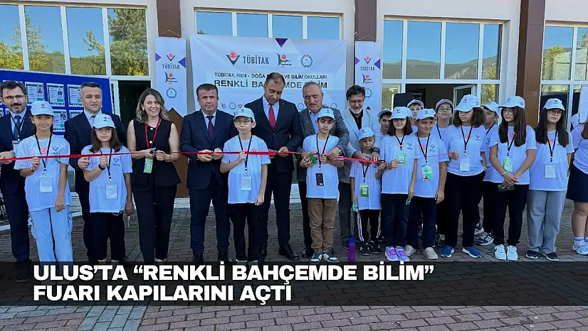 Renkli Bahçemde Bilim Fuarı Kapılarını Açtı