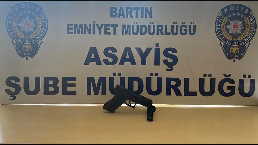 Silahla havaya sıktı Polis yakaladı