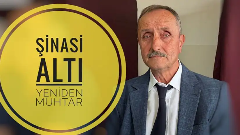 Şinasi Altı yeniden muhtar seçildi