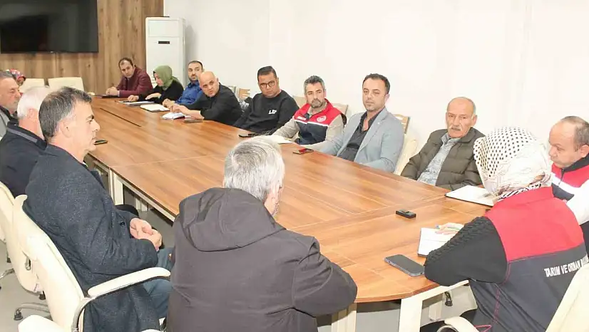 Tarımsal faaliyetleri değerlendirildi