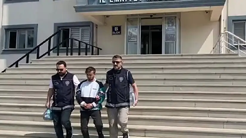 Tır dorselerini yaktığı belirlenen zanlı yakalandı