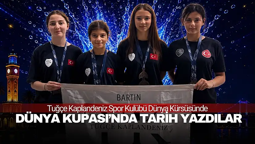 Tuğçe Kaplandeniz Spor Kulübü Dünya Kürsüsünde