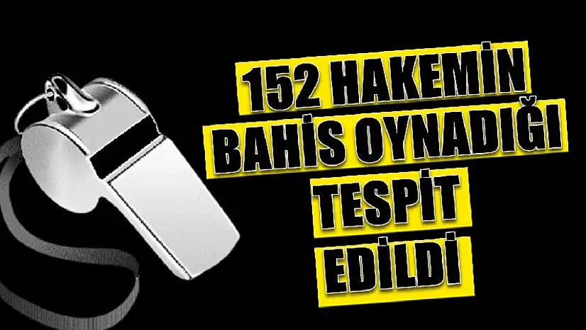 Türkiye'deki hakem - bahis ilişkisi gün yüzüne çıktı