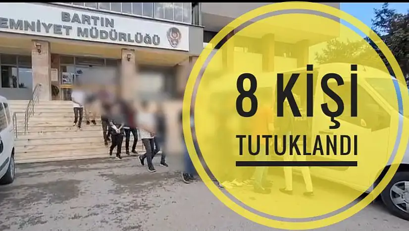 Uyuşturucu operasyonu: 8 kişi tutuklandı