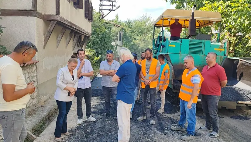 Yollar yenileniyor kavşaklar düzenleniyor