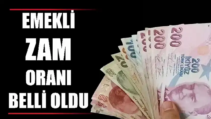 Zam kesinleşti