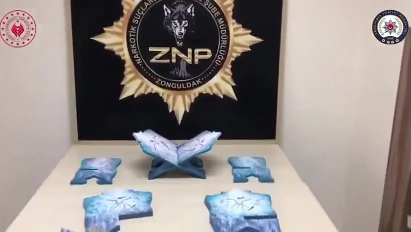 Zonguldak'ta şoke eden operasyon, 14 kilo uyuşturucuyu rahleye saklamışlar