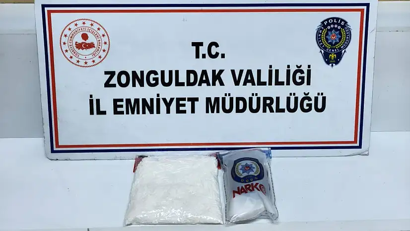 Zonguldak'ta uyuşturucu operasyonunda 3 şüpheli tutuklandı
