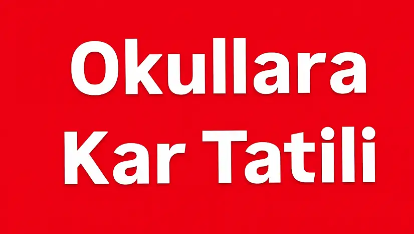 Zonguldak ve Karabük'te kar tatili