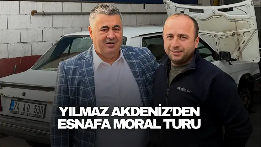 Akdeniz'den Esnafa Moral Turu